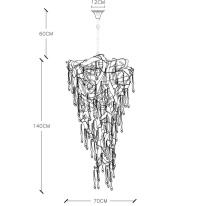 Купить с доставкой по Москве и России Каскадная люстра Divinare 3150/16 SP-15