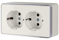 Фото Розетка Werkel WL15-02-03 (слоновая кость)