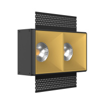 Фото Встраиваемый светильник LeDron RISE SQ H KIT2 Gold