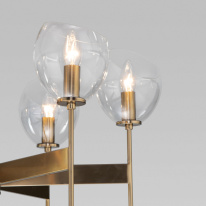 Цена на Люстра на штанге Eurosvet 60130/6 латунь Smart