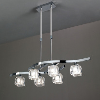 Купить с доставкой по Москве и России Люстра на штанге Mantra 0955