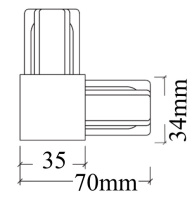 Коннектор Crystal Lux CLT 0.211 07 WH Купить Коннектор Crystal Lux CLT 0.211 07 WH