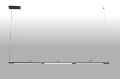 Фото Линейный светильник Crystal Lux LARGO SP33W L1770 BLACK