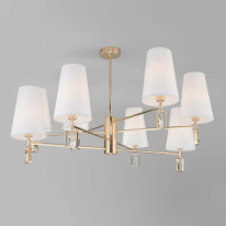 Фото Люстра на штанге Eurosvet 60137/8 золото