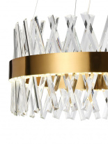 Купить Подвесная люстра Natali Kovaltseva LED LAMPS 81358 GOLD SATIN