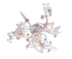 Фото Накладная люстра Lucia Tucci FIORI DI ROSE 109.3.1