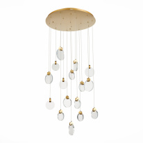 Каскадная люстра ST-Luce SL6104.203.16 Купить с доставкой по Москве и России Каскадная люстра ST-Luce SL6104.203.16