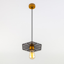 Купить Подвесной светильник Eurosvet 50167/1 бронза/черный