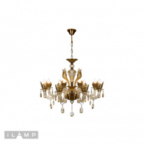 Фото Подвесная люстра iLamp 61078-8 BR