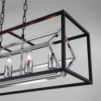 Купить Подвесная люстра Eurosvet 70122/5 черный