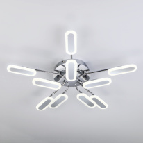 Фото Накладная люстра Eurosvet 90148/10 хром