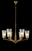 Купить Подвесная люстра Crystal Lux LAURA SP-PL6 BRONZE