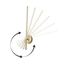 Купить с доставкой по Москве и России Бра Crystal Lux VERDE AP L700 GOLD