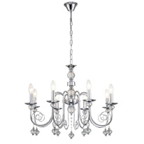 Подвесная люстра Escada 678/8PL Chrome Фото Подвесная люстра Escada 678/8PL Chrome