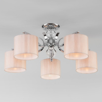 Фото Люстра на штанге Eurosvet 60111/5 хром