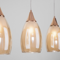 Подвесной светильник Eurosvet 50285/3 золото в интернет магазине Гет Лайт