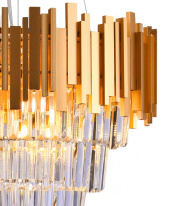Купить Каскадная люстра Natali Kovaltseva BELLEZZA 81427/12C GOLD