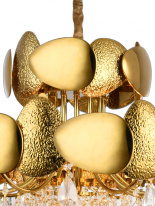 Купить с доставкой по Москве и России Подвесная люстра Natali Kovaltseva VALENCIA 91009/12C GOLD