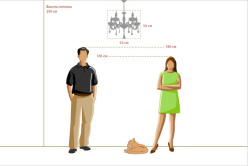 Цена на Подвесная люстра DeMarkt 371012005