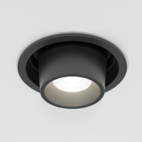 Встраиваемый светильник Elektrostandard 25086/LED 8W 4000K чёрный Фото Встраиваемый светильник Elektrostandard 25086/LED 8W 4000K чёрный