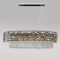 Подвесная люстра Crystal Lux FASHION SP5 L100 Фото Подвесная люстра Crystal Lux FASHION SP5 L100
