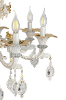 Купить Подвесная люстра AM Group CLEOPATRA SP8 WH+GL