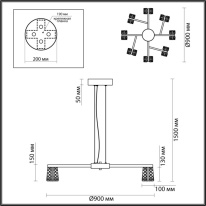 Купить Подвесная люстра Odeon Light 5030/53L