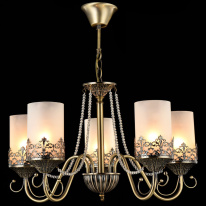 Купить с доставкой по Москве и России Подвесная люстра Freya FR2563-PL-05-BZ