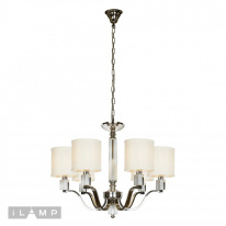 Подвесная люстра iLamp P2337-6 nic в интернет магазине Гет Лайт