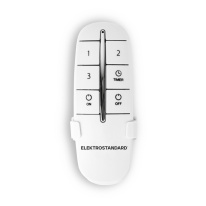 Фото Пульт управления для электроустановки Elektrostandard Пульт управления 16001/03 белый (3 канала)