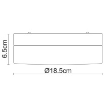 Купить Накладной светильник ARTE Lamp A3211PL-1SI