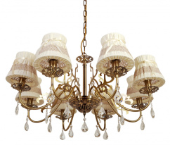 Подвесная люстра Abrasax L.5401-8BR Фото Подвесная люстра Abrasax L.5401-8BR