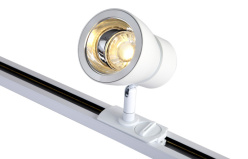 Купить с доставкой по Москве и России Светильник на шине Crystal Lux CLT 0.31 009 WH-CH