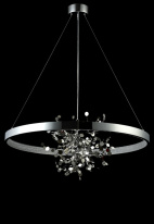 Купить Подвесная люстра Crystal Lux GARDEN SPLED+4 D800 CHROME
