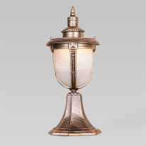 Фото Садово-парковый светильник Elektrostandard Atlas S (GLYF-2010S) черное золото