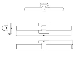 Светильник для картин Zortes ZRS.9108.03 в интернет магазине Гет Лайт