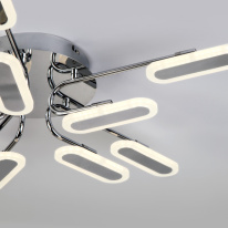 Купить Накладная люстра Eurosvet 90148/10 хром