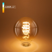 Фото Светодиодная лампа Elektrostandard Classic FD 8W 3300K E27 (G95 спираль тонированный) (BLE2709)