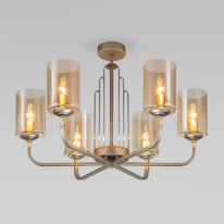 Купить Люстра на штанге Eurosvet 60138/6 перламутровое золото