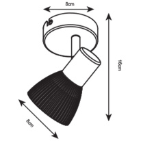 Цена на Спот ARTE Lamp A5062AP-1SS