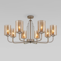Фото Люстра на штанге Eurosvet 60138/8 перламутровое золото