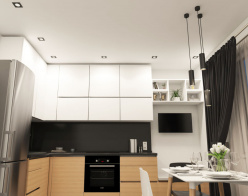 Купить Встраиваемый светильник Denkirs DK3071-BK+WH