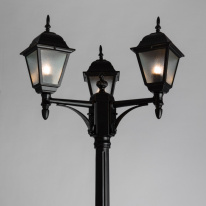 Цена на Садово-парковый светильник ARTE Lamp A1017PA-3BK