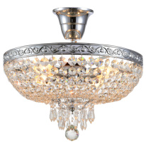 Фото Люстра на штанге Natali Kovaltseva ROCOCO 81407/4C CHROME