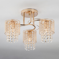 Фото Люстра на штанге Eurosvet 30137/3 золото