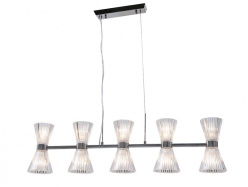 Подвесная люстра Newport 3615/S nickel Фото Подвесная люстра Newport 3615/S nickel