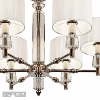 Цена на Подвесная люстра iLamp P2404-6 Nickel
