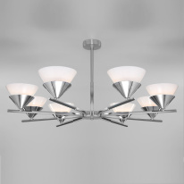 Фото Люстра на штанге Eurosvet 70138/8 хром