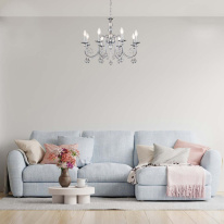 Подвесная люстра Escada 678/8PL Chrome Купить Подвесная люстра Escada 678/8PL Chrome