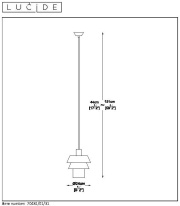 Купить с доставкой по Москве и России Подвесной светильник LUCIDE 70481/01/31
